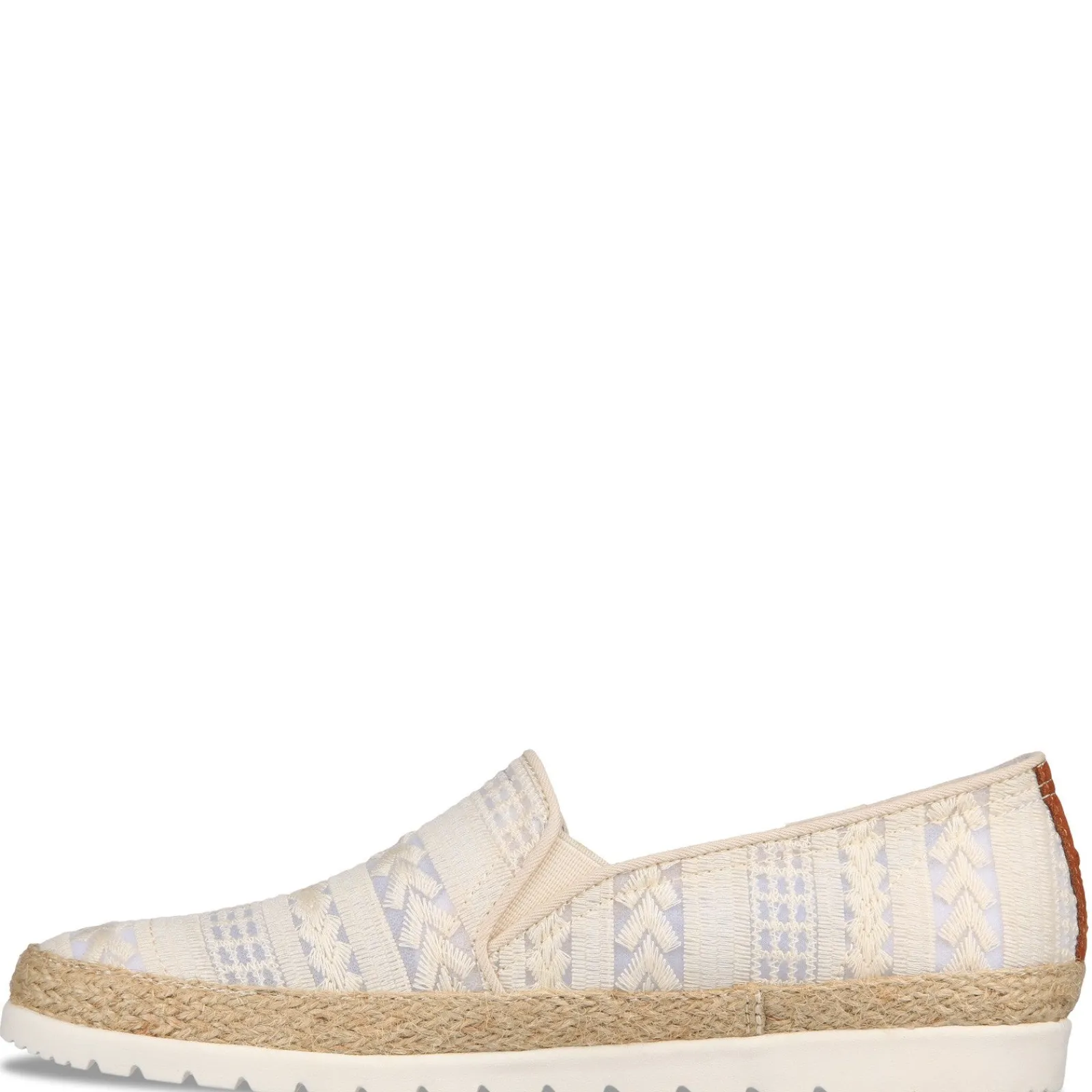 Skechers Loafers|Women's , BOBS Flexpadrille 3.0 Slip-On Natural