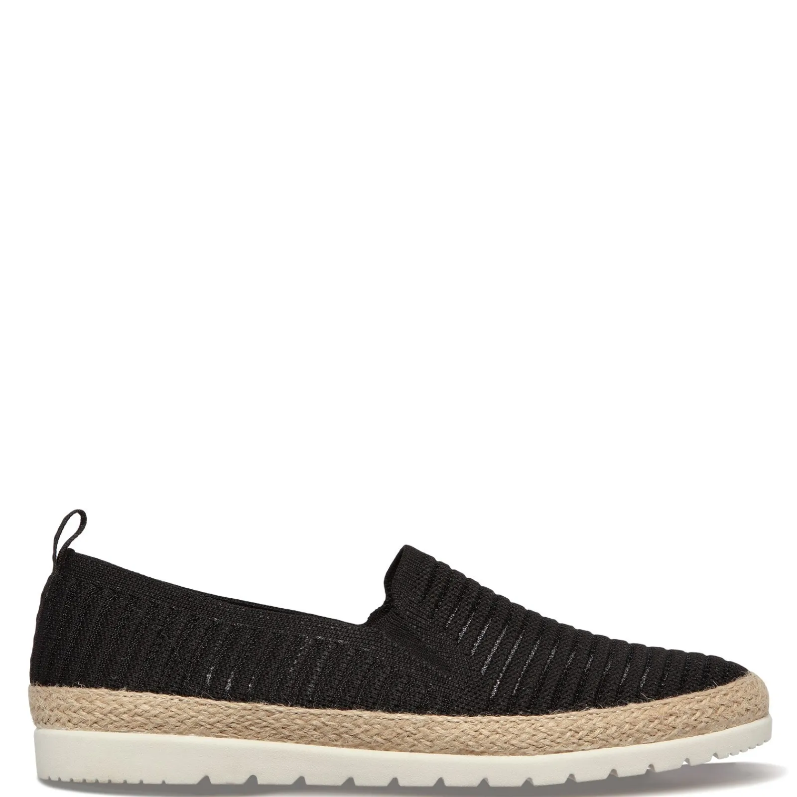 Skechers Loafers|Women's , BOBS Flexpadrille 3.0 - Pastel Sky Slip-On Black