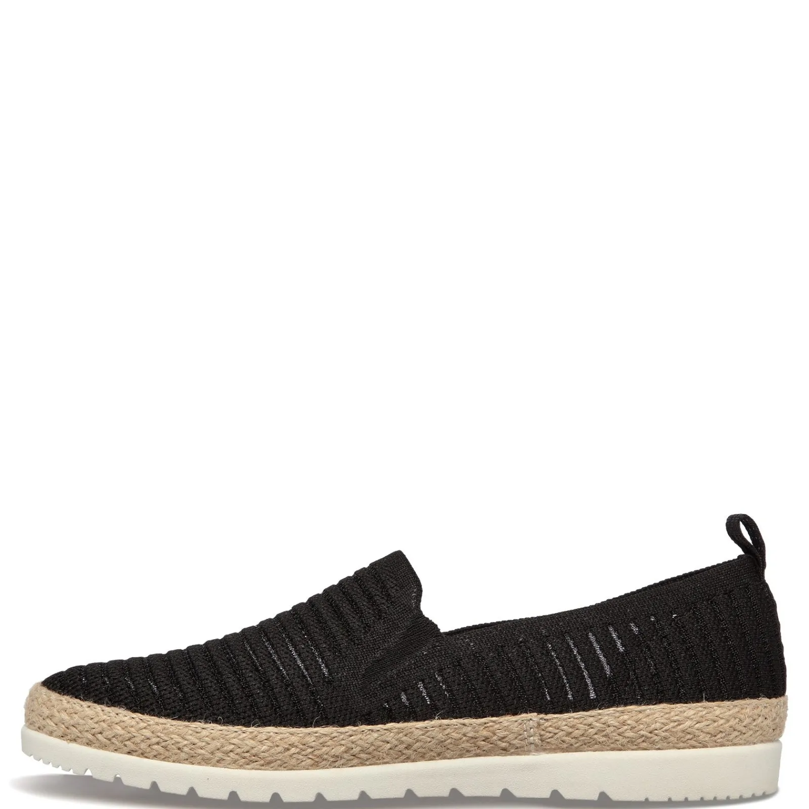 Skechers Loafers|Women's , BOBS Flexpadrille 3.0 - Pastel Sky Slip-On Black