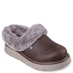 Skechers Clogs & Mules|Women's , BOBS Keepsakes Lite - Cozy Blend Clog Brown