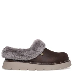 Skechers Clogs & Mules|Women's , BOBS Keepsakes Lite - Cozy Blend Clog Brown
