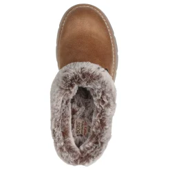 Skechers Clogs & Mules|Women's , BOBS Keepsakes Lite - Cozy Blend Clog Chestnut