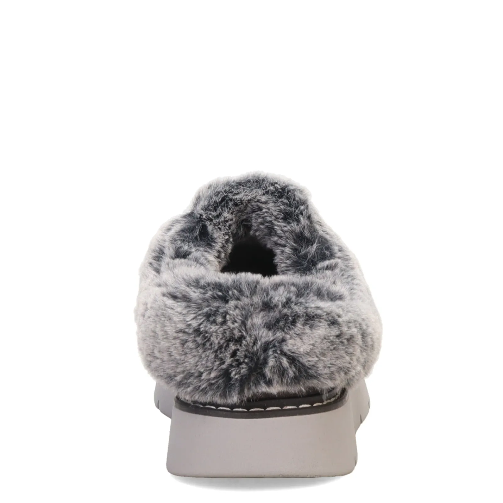 Skechers Slippers|Women's , BOBS Keepsakes Lite - Cozy Blend Clog Charcoal