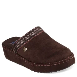 Skechers Clogs & Mules|Women's , BOBS Rosey Rise Clog Chocolate