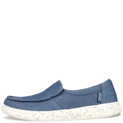 Skechers Loafers|Women's , BOBS Skipper - Delightful Melody Slip-On Blue