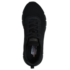 Skechers Sneakers & Athletic|Women's , BOBS Sport B Flex - Visionary Essence Sneaker - Wide Width Black