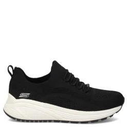Skechers Slip-On Shoes|Women's , BOBS Sport Sparrow 2.0 - Allegiance Crew Sneaker Black