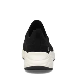 Skechers Slip-On Shoes|Women's , BOBS Sport Sparrow 2.0 - Allegiance Crew Sneaker Black