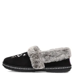 Skechers Slip-On Shoes|Women's , BOBS Too Cozy - Meow Pajamas Slipper Black