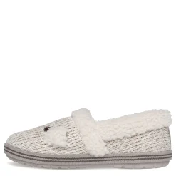 Skechers Slippers|Women's , BOBS Too Cozy - Puppy Pal Slipper Off White