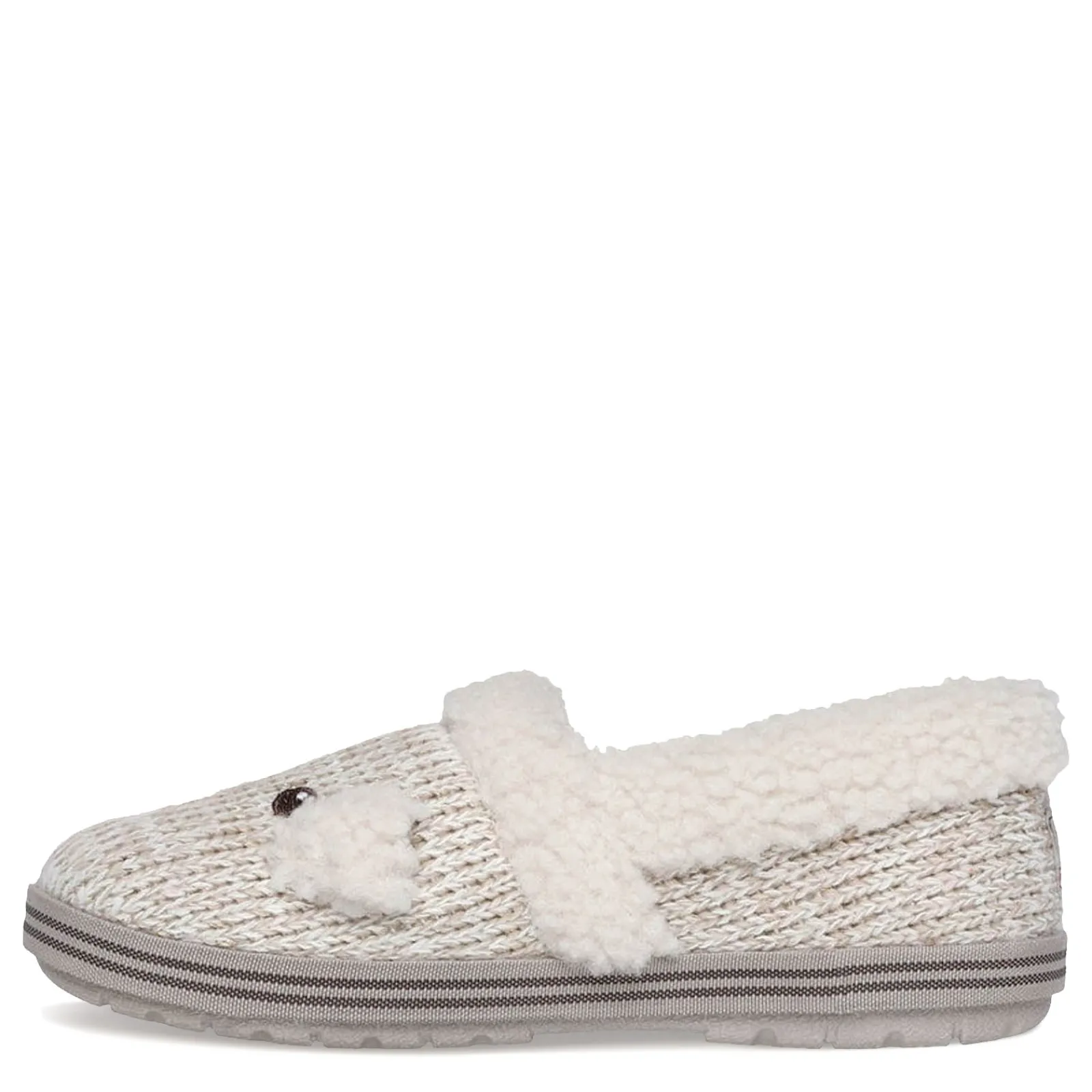 Skechers Slippers|Women's , BOBS Too Cozy - Puppy Pal Slipper Off White