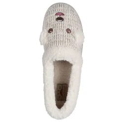Skechers Slippers|Women's , BOBS Too Cozy - Puppy Pal Slipper Off White