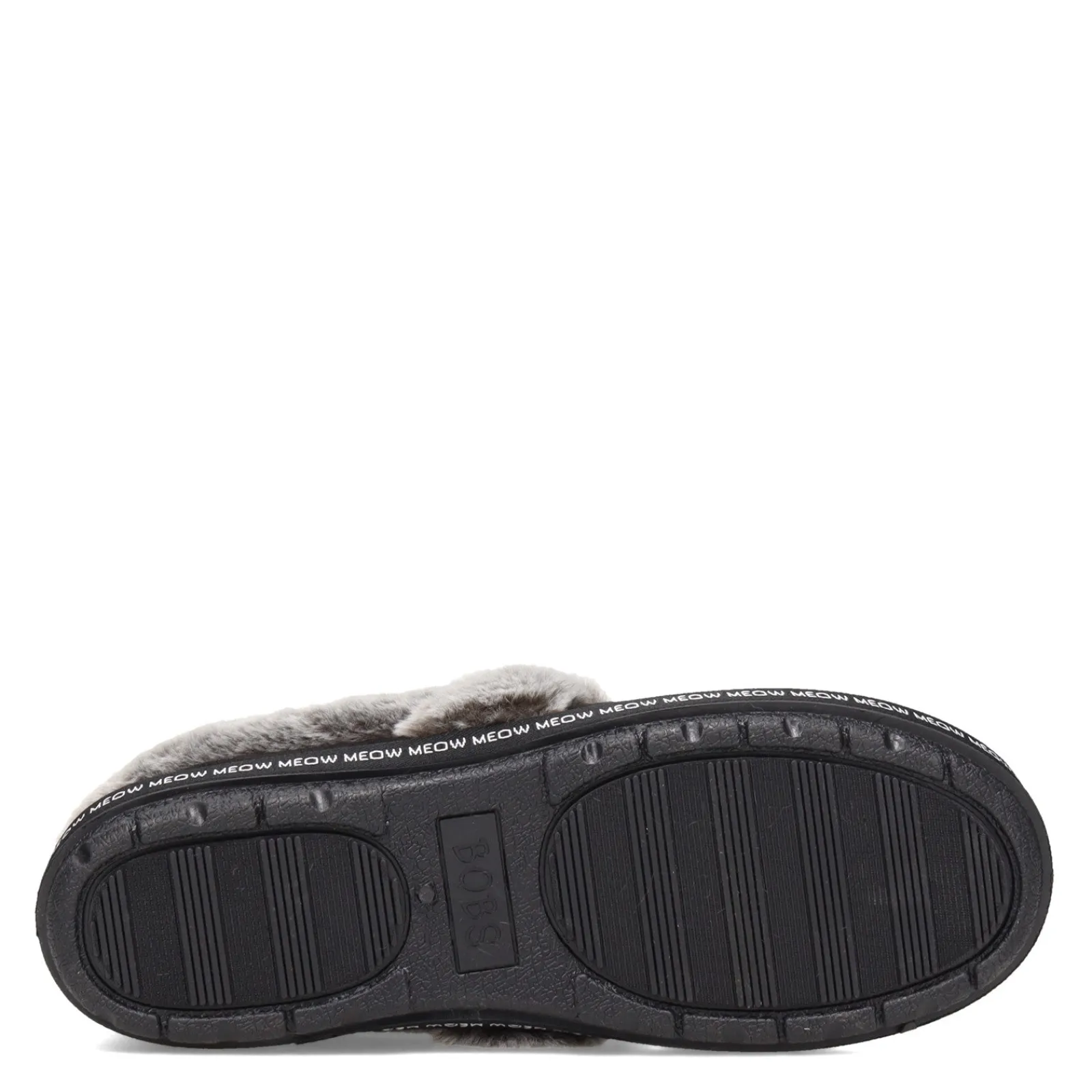 Skechers Slippers|Women's , BOBS Too Cozy - Meow Pajamas Slipper Black