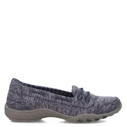 Skechers Slip-On Shoes|Women's , Breathe Easy - Good Influence Slip-On Navy
