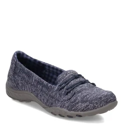 Skechers Loafers|Women's , Breathe Easy - Good Influence Slip-On Navy