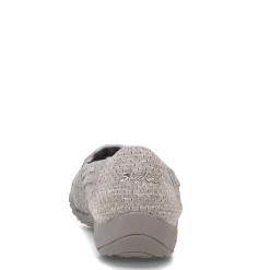 Skechers Loafers|Women's , Breathe Easy - Good Influence Slip-On Gray