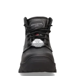 Skechers Work Work & Safety|Women's Skechers, Burgin Krabok Steel Toe Work Boot Black