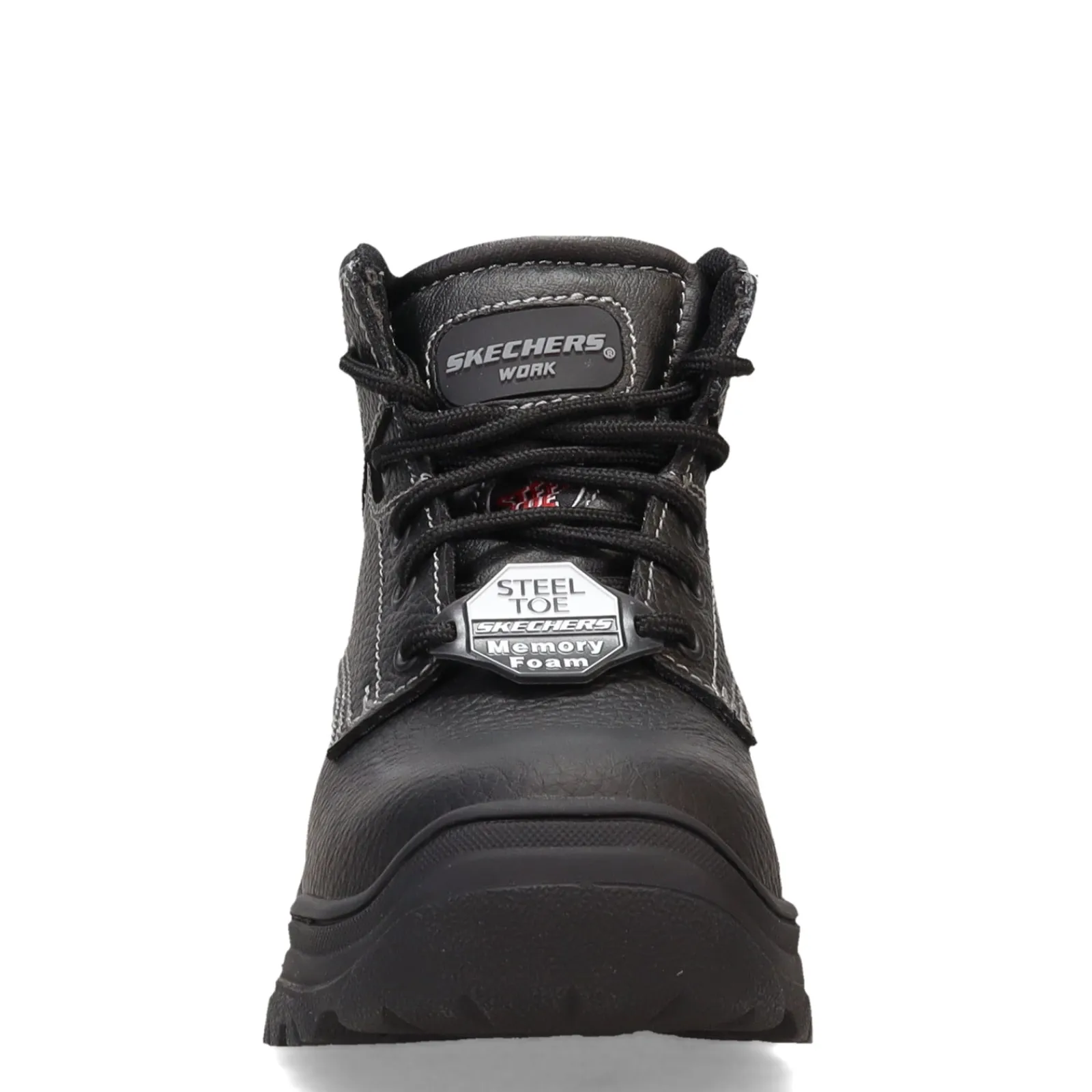 Skechers Work Work & Safety|Women's Skechers, Burgin Krabok Steel Toe Work Boot Black