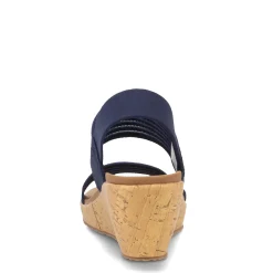 Skechers Wedges|Women's Cali, Beverlee - Sheer Luck Sandal Navy