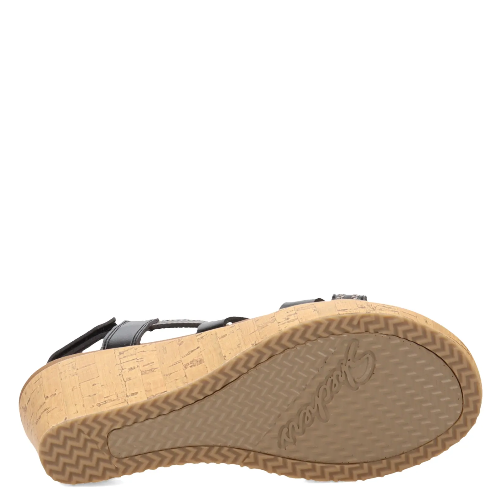Skechers Wedges|Women's Cali, Beverlee - Delicate Glow Sandal Black