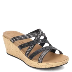 Skechers Wedges|Women's Cali, Beverlee - Tiger Posse Sandal Black