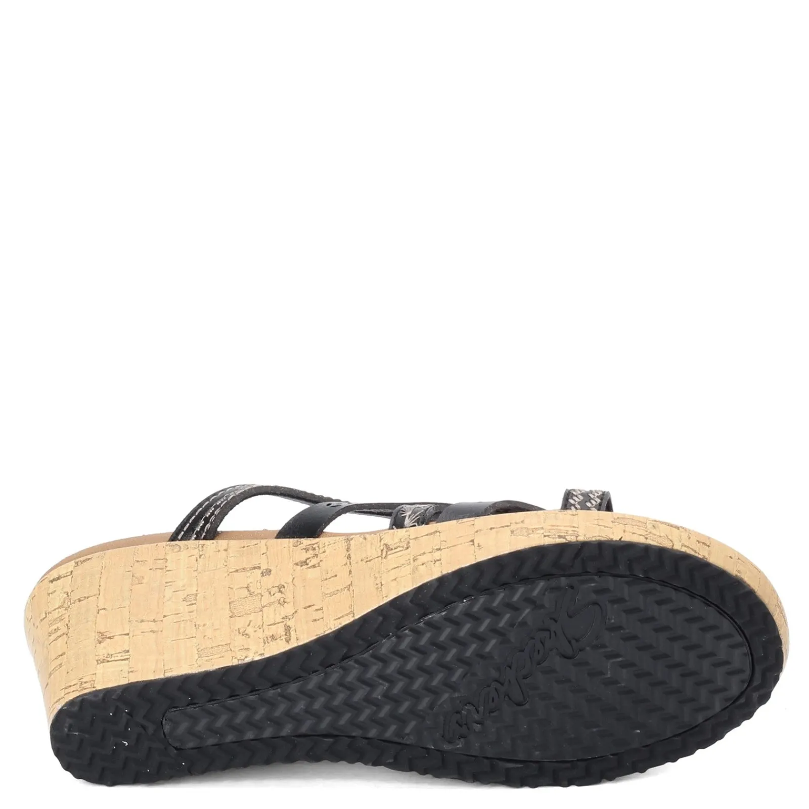 Skechers Wedges|Women's Cali, Beverlee - Tiger Posse Sandal Black