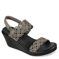 Skechers Sandals|Women's Cali, Rumble On - Sassy Dayz Sandal Taupe