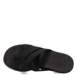 Skechers Wedges|Women's Cali, Rumble On Sandal Black