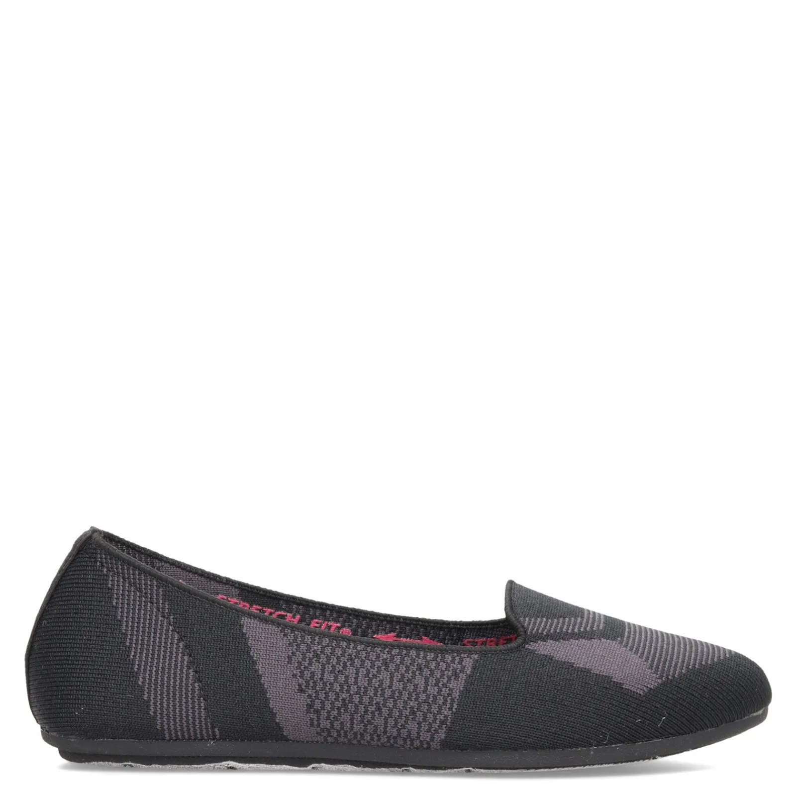 Skechers Flats|Women's , Cleo 2.0 - I'm Impressed Flat Black/Charcoal