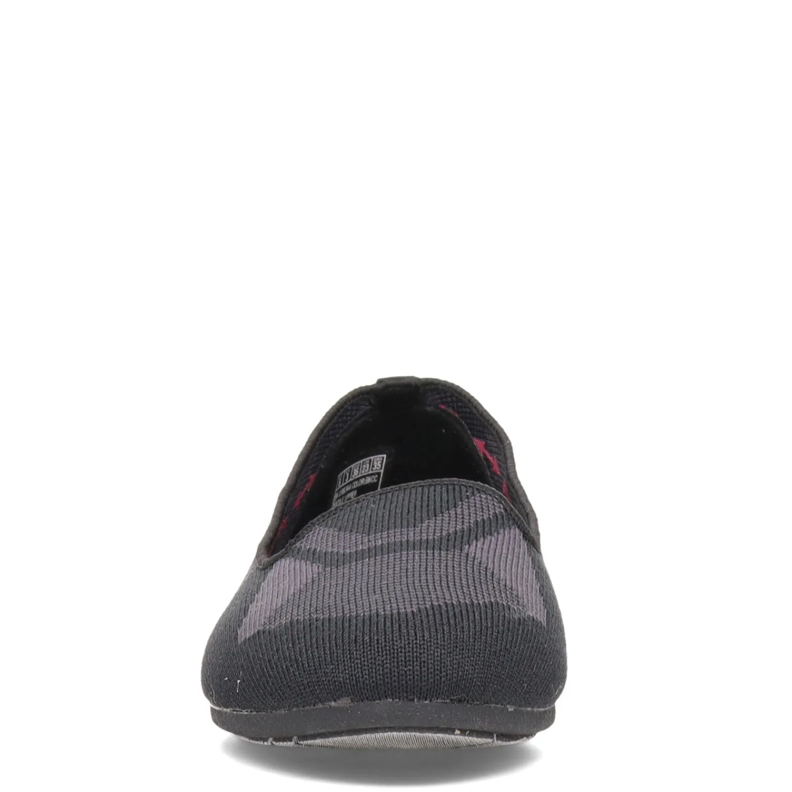 Skechers Flats|Women's , Cleo 2.0 - I'm Impressed Flat Black/Charcoal