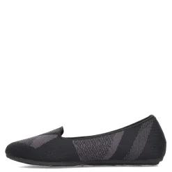 Skechers Flats|Women's , Cleo 2.0 - I'm Impressed Flat Black/Charcoal
