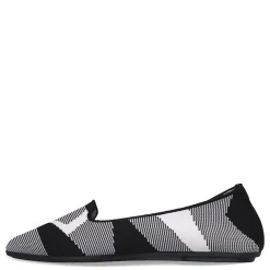 Skechers Flats|Women's , Cleo 2.0 - Lady Sherlock Flat Black/White