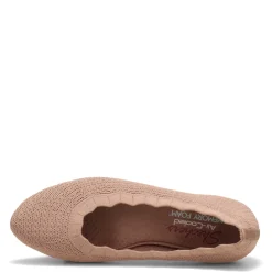 Skechers Flats|Women's , Cleo 2.0 - Love Spell Flat Mocha
