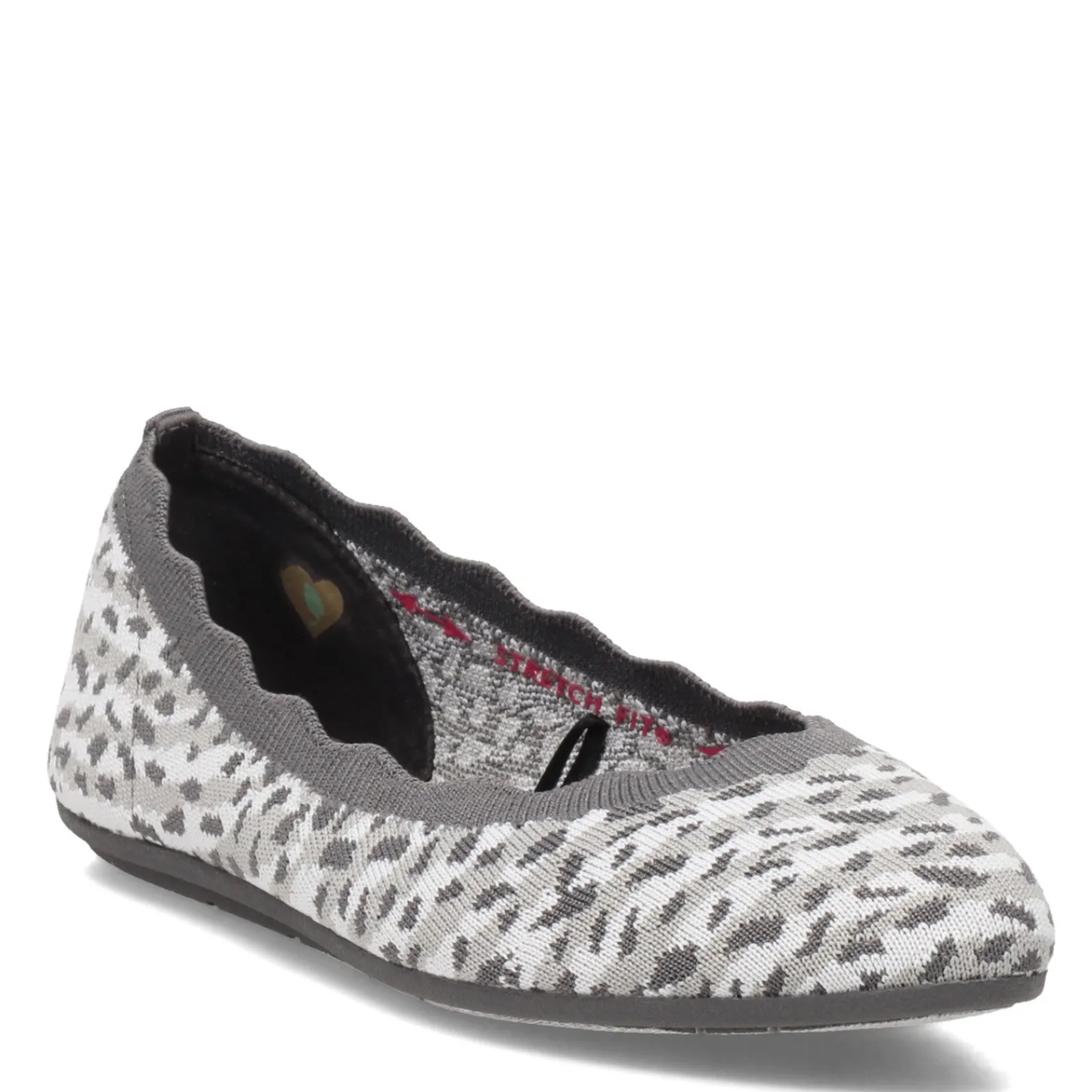 Skechers Slip-On Shoes|Women's , Cleo 2.0 - Uninhibited Flat Charcoal