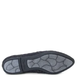 Skechers Flats|Women's , Cleo - Honeycomb Flat Black