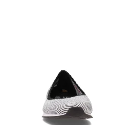Skechers Slip-On Shoes|Women's , Cleo Jogger - Quick-Wit Slip-On White/Black