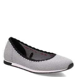 Skechers Flats|Women's , Cleo Jogger - Quick-Wit Slip-On White/Black