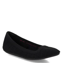 Skechers Flats|Women's , Cleo Point Slip-On Black