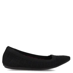 Skechers Flats|Women's , Cleo Point Slip-On Black