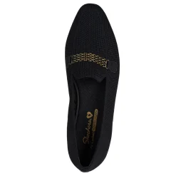Skechers Loafers|Women's , Cleo Snip - High Fashion Flat Black