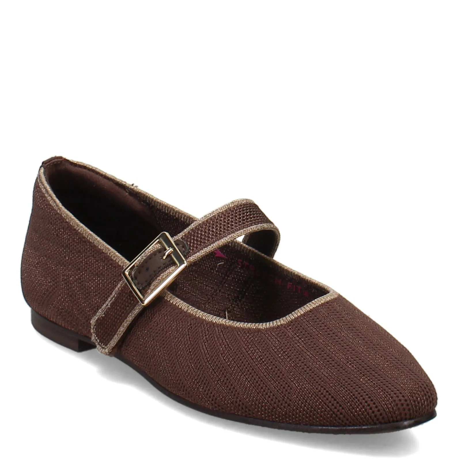 Skechers Flats|Women's , Cleo Snip Mary Jane Flat Chocolate