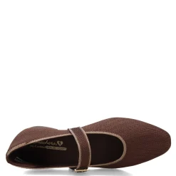 Skechers Flats|Women's , Cleo Snip Mary Jane Flat Chocolate