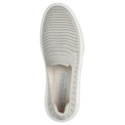 Skechers Slip-On Shoes|Women's , Court Break - Heart Breaker Slip-On Off White