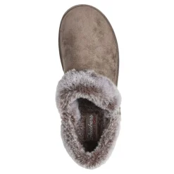 Skechers Slip-On Shoes|Women's , Cozy Campfire Fresh Toast Slipper Taupe