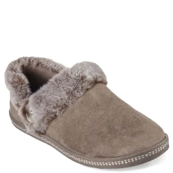 Skechers Slippers|Women's , Cozy Campfire Fresh Toast Slipper Taupe