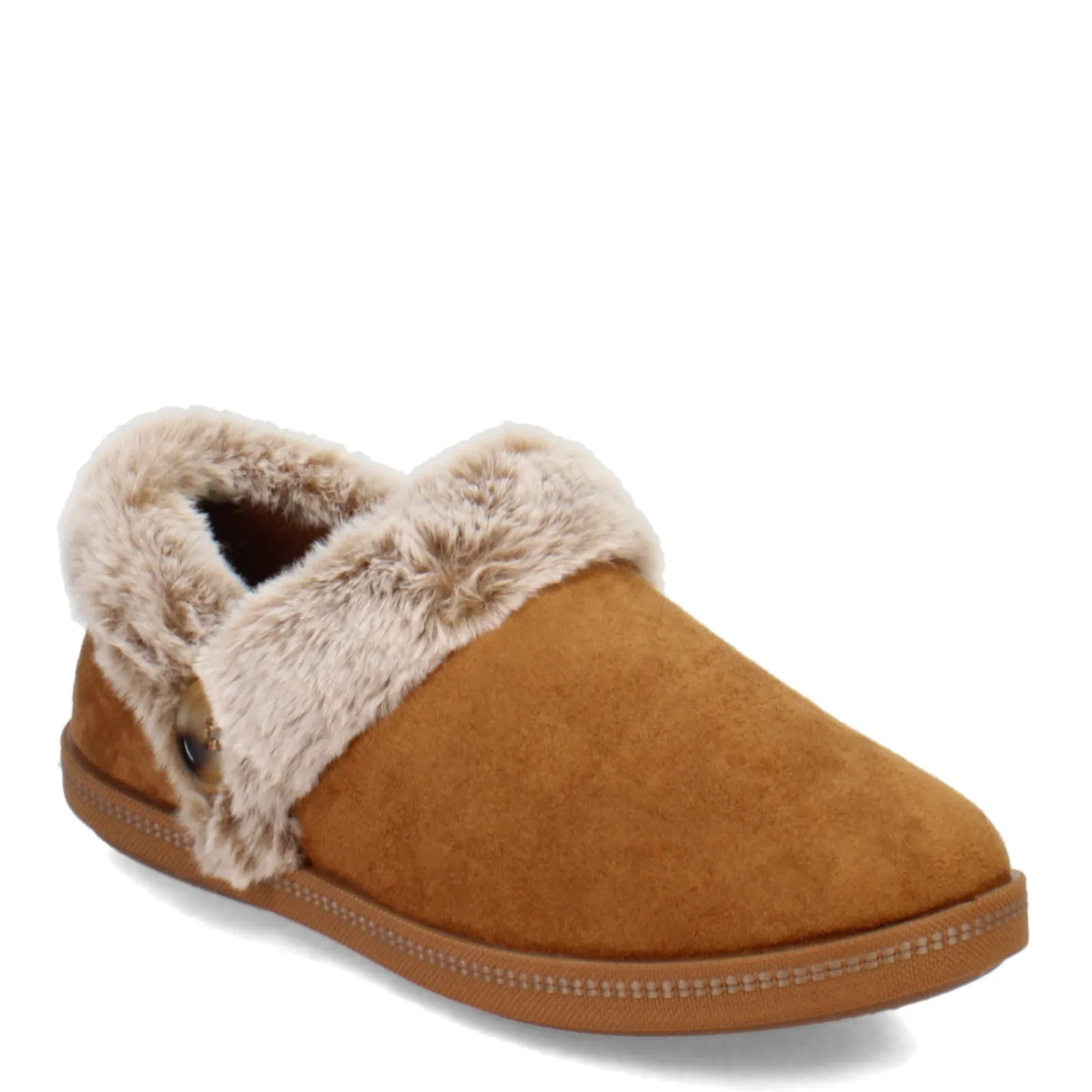 Skechers Slippers|Women's , Cozy Campfire Fresh Toast Slipper Chestnut