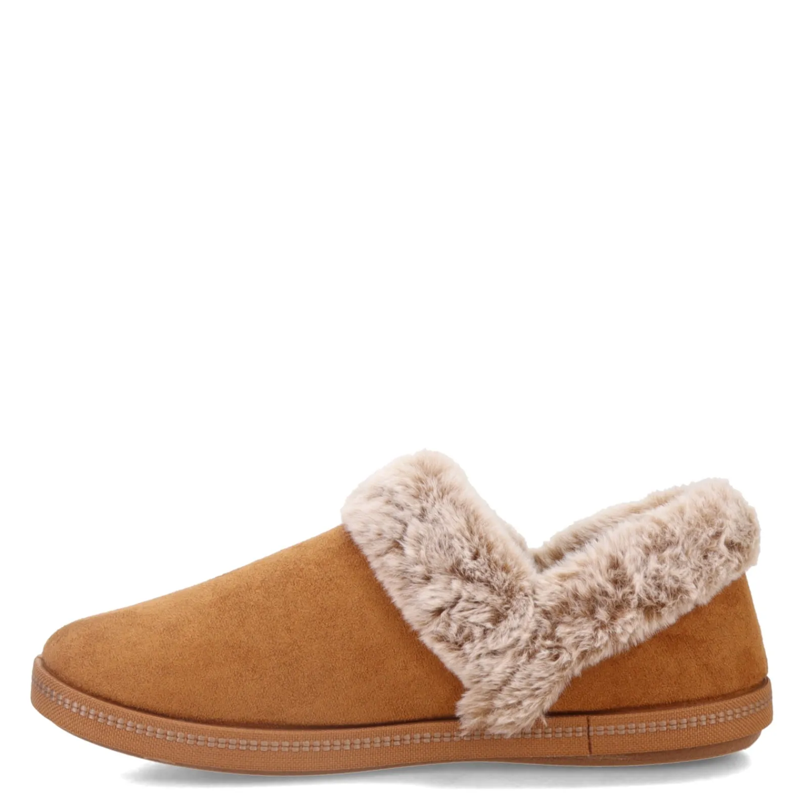Skechers Slippers|Women's , Cozy Campfire Fresh Toast Slipper Chestnut