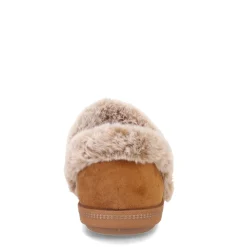 Skechers Slippers|Women's , Cozy Campfire Fresh Toast Slipper Chestnut