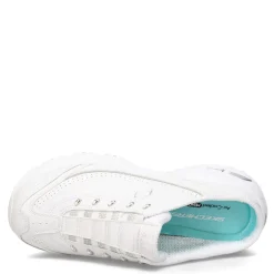 Skechers Clogs & Mules|Women's , D'lites - Bright Sky Sneaker White Silver