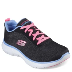 Skechers Sneakers & Athletic|Women's , Flex Appeal 5.0 - Modern Times Sneaker Black Multi